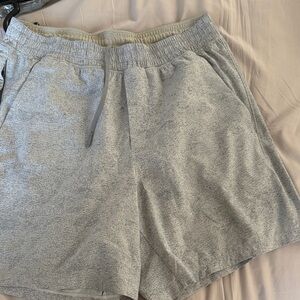 Lululemon Athletica Light Gray Athletic Shorts
